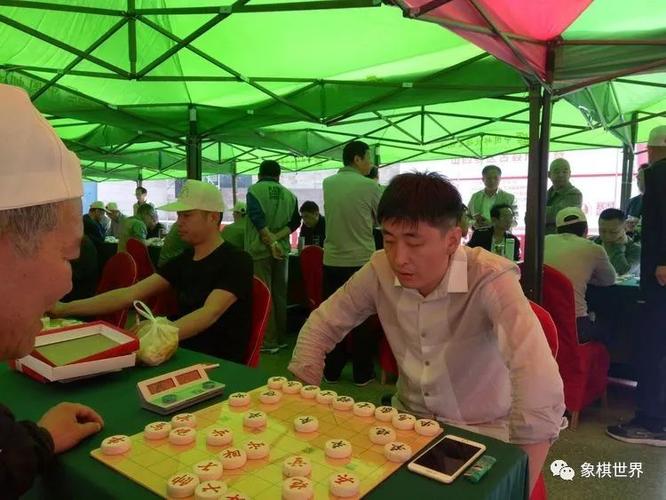 山西古县首届"牡丹杯"中国象棋公开赛:各路豪杰展雄风